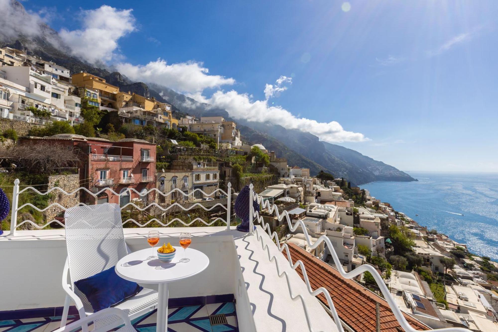 Apartament Casa Aurora Positano Zewnętrze zdjęcie
